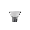 Round Aluminum Rotating Downlight Housing Module Gu10 Gu5.3 Mr16 Led Ceiling Light Frame Fixture Ceiling Recessed Led Downlight