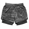 Wholesale Men's Fitness Sports Shorts Basketball Shorts Double Layer Beach Shorts