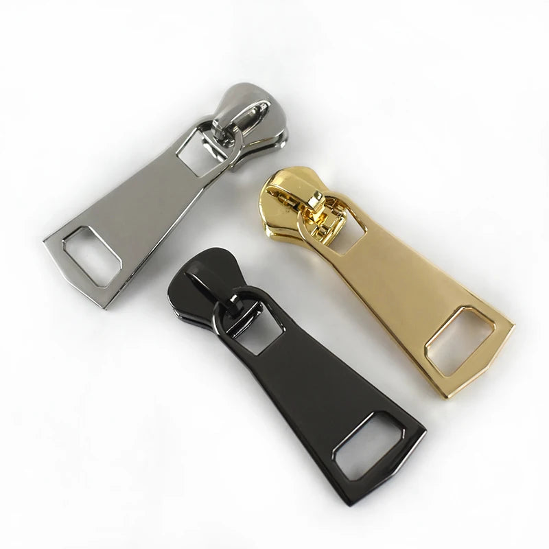 Deepeel ZT031 8# 15# Zipper Slider for Zip Accessories Zipper Head Repair Resin Zipper Puller