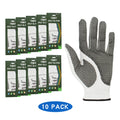 10 Pcs Mens Golf Gloves Worn on Left Hand for Right Hands Golfer Custom Golf Gloves Packaging White Leather Wholesale Golf Glove