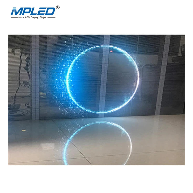 China's Best Price P10 Outdoor Transparent LED Video Wall Display