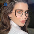 Teenyoun Eyewear Anti Blue Light Frame Glasses for Women Luxury Brand Retro Optical Custom Logo Tr90 Spectacles
