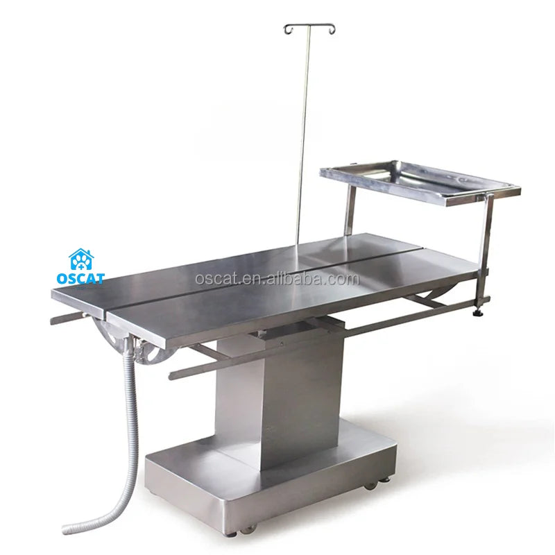 OSCAT Cheap Price Animal Stainless Steel Veterinary Equipment Electric Weighing Scale Veterinary Table Operating Treatment