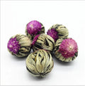Chinese Handmade Private Label Peach Litchi Dry Flowers Health Tea Blooming Tea Ball Gift Box