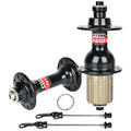 Novatec A171SB 12-Speed Road Bicycle Folding Hub Aluminum Alloy 20H Front & 24H Rear QR Disc 4 Bearing with 8-9-10-11-12 Speeds
