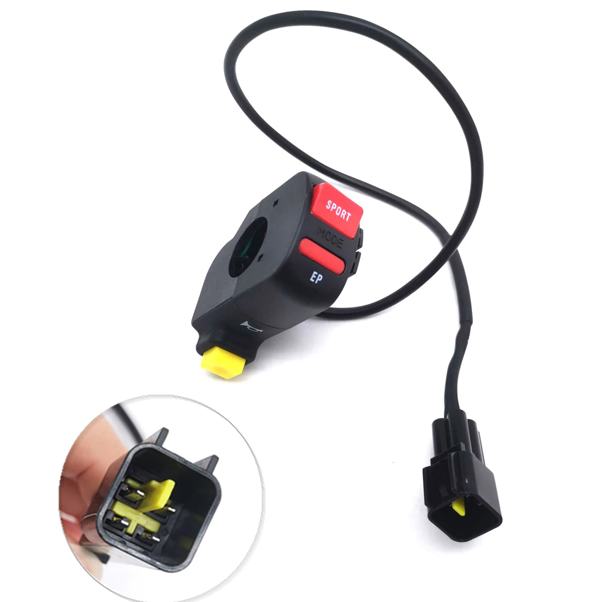 Left Combination Switch Horn Brake for SURRON Light Bee X Electric Cross-country Bike Sport ECO Switch Parts