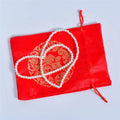Manufacturer Wholesale Red Lucky Money Bags Festive Chinese New Year Drawstring Pouches for Gifts and Jewelry Storage