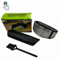 Zlovy HH23-003 Stainless Steel Rocker Garlic Mincer Crusher Press Manual Tool for Home Kitchen Use