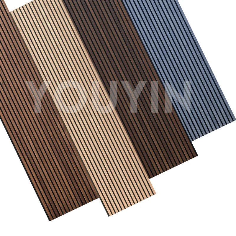 Akupanel Acoustic Slat Panel Wood Akustik Panel Wood Interior Sound Proof Wall Decoration Acoustic Wall Panels