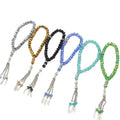 Factory Directly Wholesale 33pcs Jewelry Glass Bead Crystal Prayer Beads Bracelet