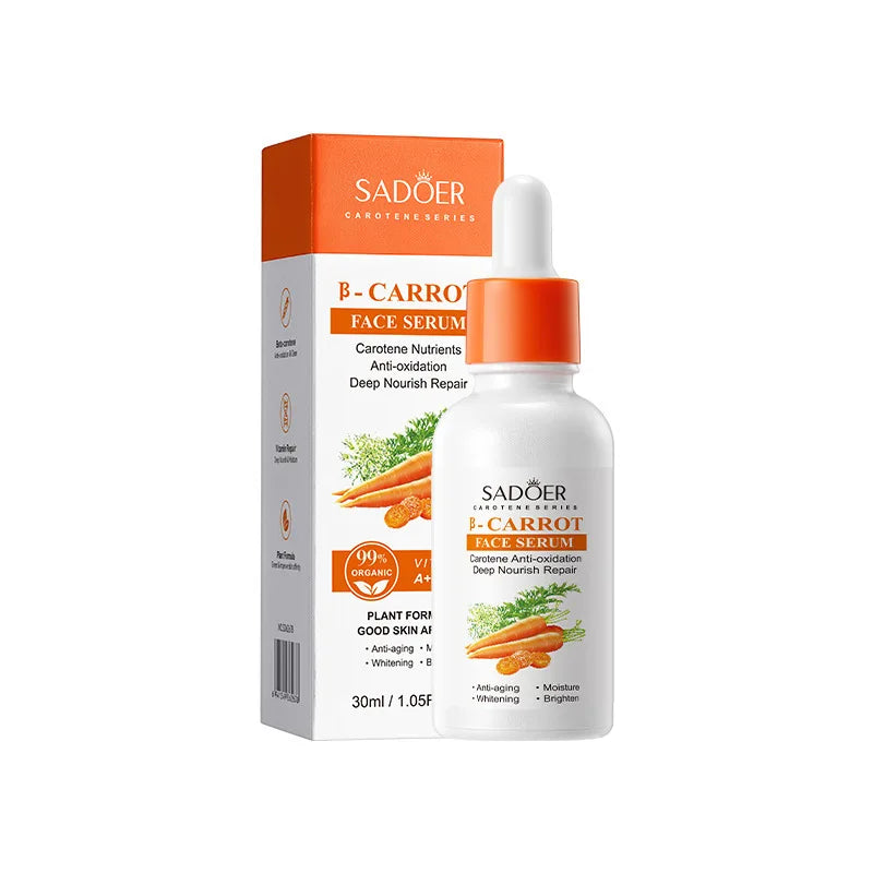 SADOER Carrot Skin Moisturizing Shrink Pores Face Serum for Skin Care
