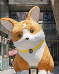 Custom Size Inflatable Corgi Dog Model Advertising Inflatable Animal for Event Decoration