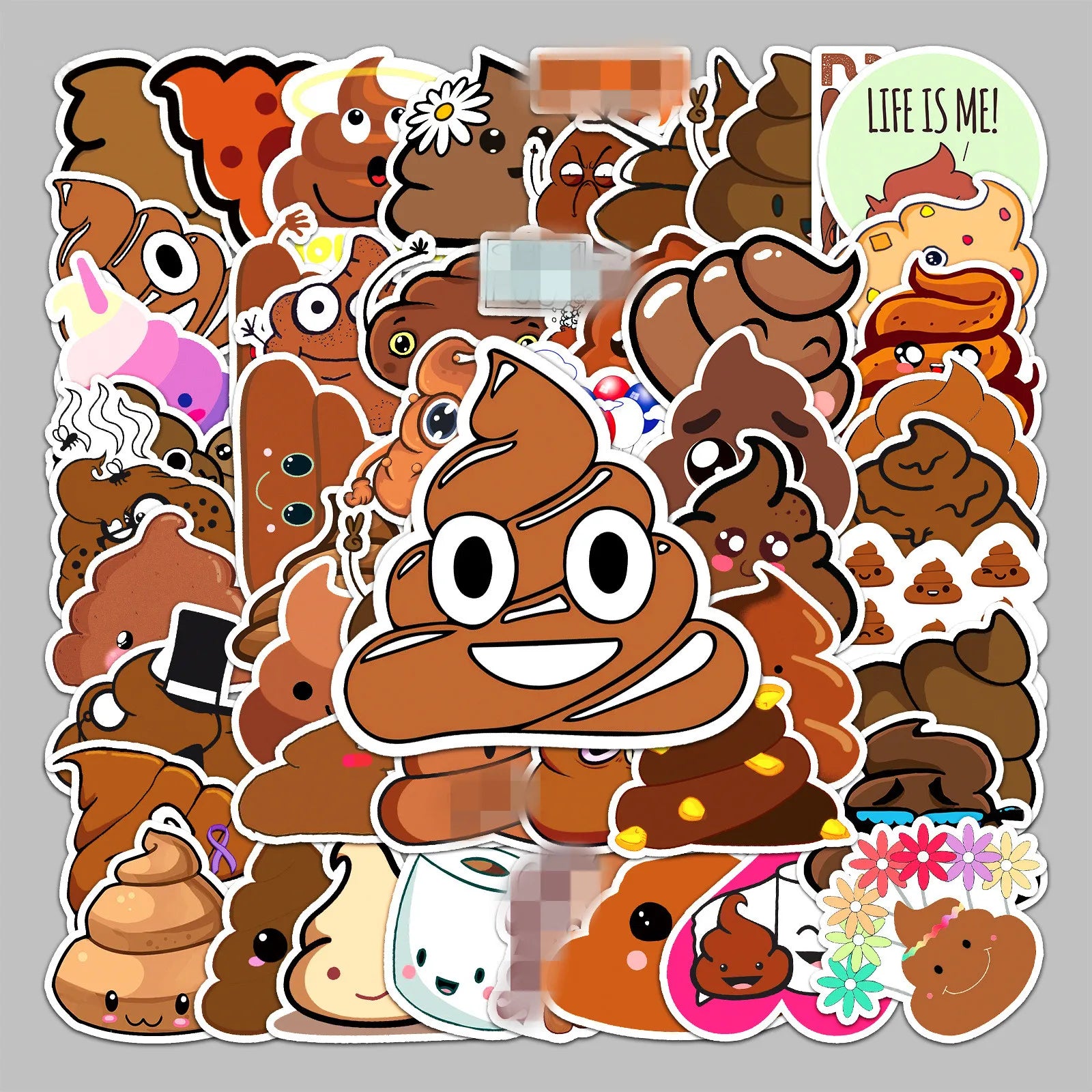 50PCS Mischievous sticker for teens laptop car guitar bike decor christmas gifts 2020 ideas set