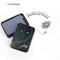 Customized Good Quality Printing Luxury Poker Cards Printed Locking Metal Case Elegant Packaging for Playing Cards Display