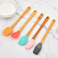 Latest Design 5-Piece Heat Resistant Mini Eco-Friendly Durable Silicone Spatula Set for Home Kitchen Baking