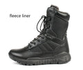 Shero Long Black Winter Tactical  Boot Men Hunting Fur Ankle Boots Outdoor Fashion Work Casual Shoes Men Sneakers Desert