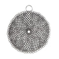 Kitchen Stainless Steel Cleaner Chainmail Scrubber With Hanging Ring for Scraper Cooking Utensils