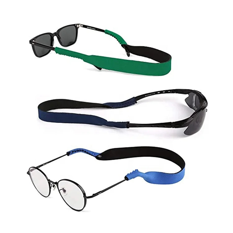 New Style Durable Waterproof Neoprene Eyeglasses Strap for Women Men Sunglasses Retainer with Non-slip Cord Lanyard MegaBDM