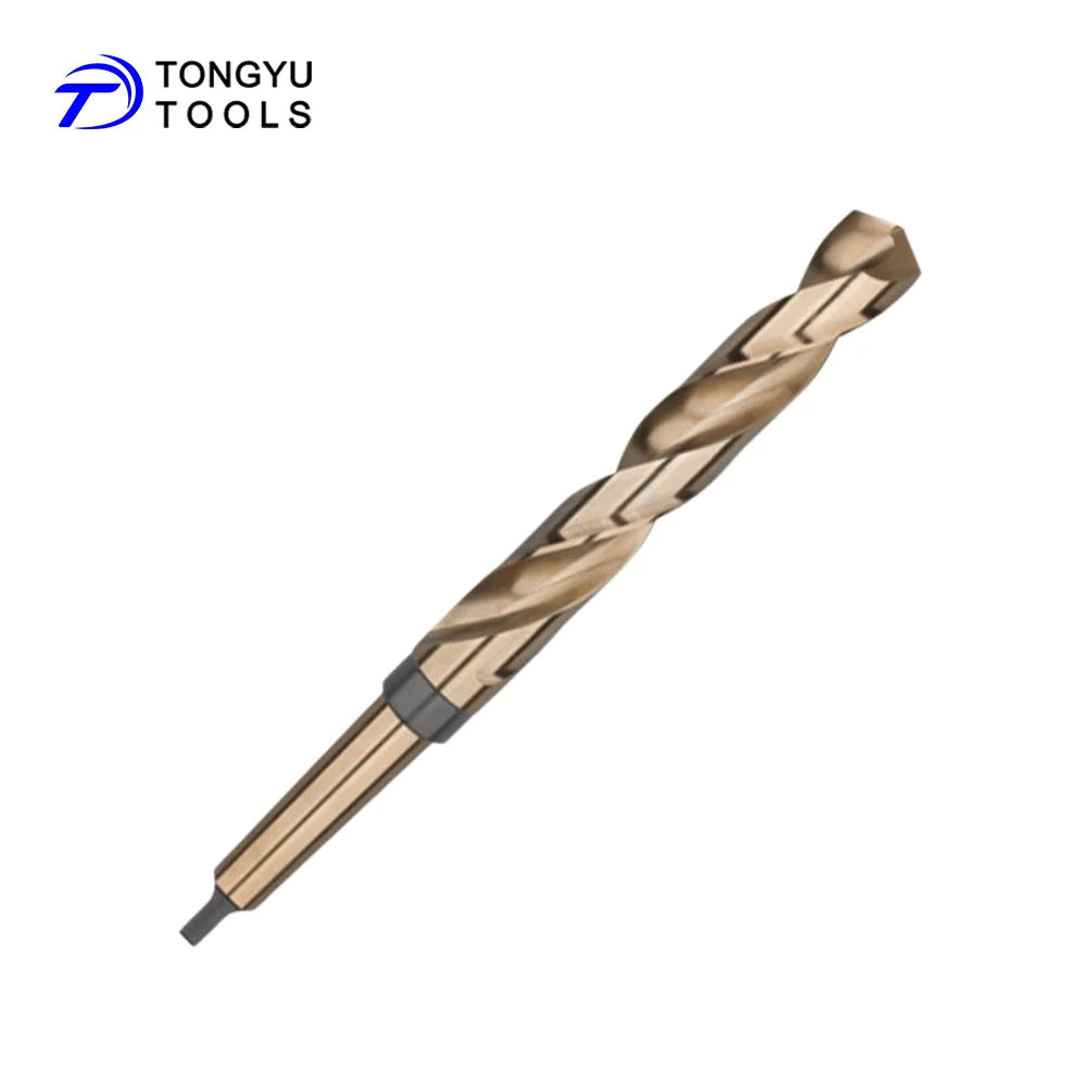 DIN345 M35 Cobalt Morse Taper Shank Drill BitDuty Duty Fully Milled HSS Co5% Bit for Metal Drilling
