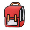 2024 Hot Sale Kids School Bags 2D 3D Cartoon Line Cute Toddler Book Backpack Girls Boys Children 3D Schoolbag