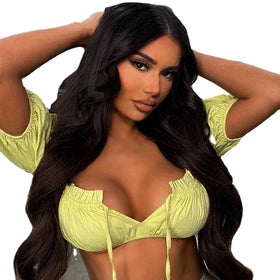 Top Quality 13x4 13x6 Transparent Lace Frontal Wigs Virgin Brazilian Hair Lace Front Wigs Virgin Cuticle Aligned Human Hair
