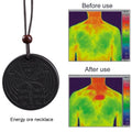 Ebuty Manufacturer Lava Stone Negative Ions Japanese Technology Quantum Science Energy Pendant Nano Bio Pendants with Low Price
