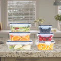 Plastic Transparent Fresh-Keeping Box Classic Design PP Material Multifunction Environment-friendly Durable Kitchen Use Shape