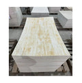 Exterior House Wall Cladding with Travertine Stone Effect Flexible Clay MCMTiles Artificial Big Slab Stone for Outdoor Use