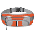 Cross-Border Large Capacity Waterproof Running Fanny Pack with Hidden Bottle Pocket Multi-Functional Anti-Theft Zipper Closure