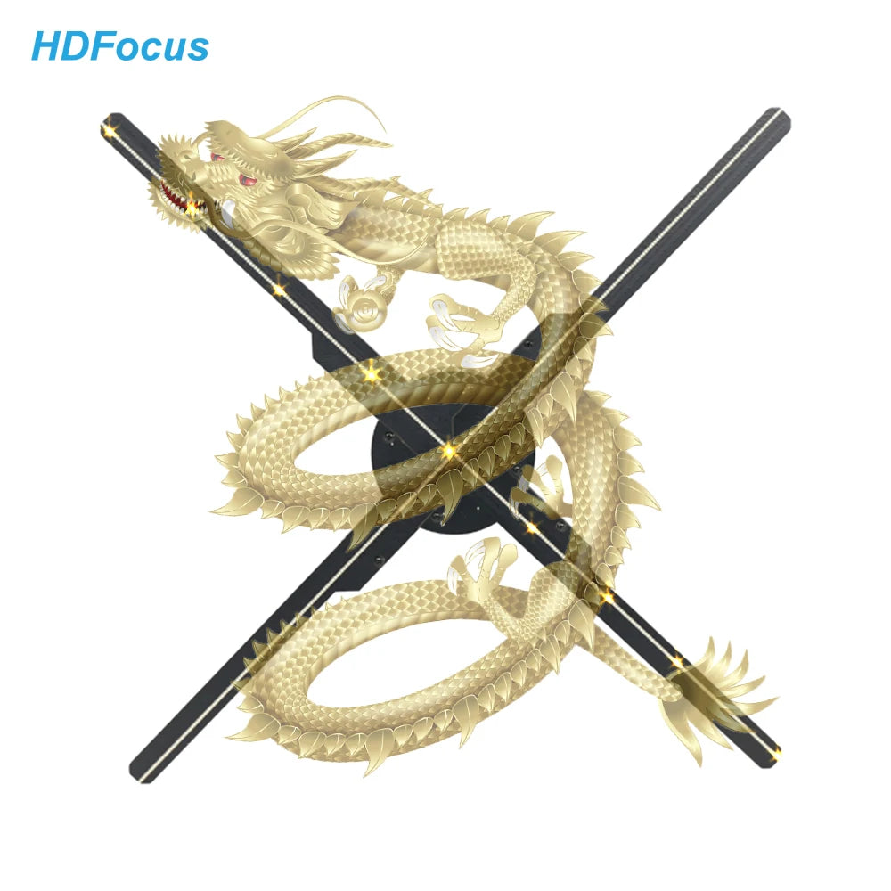 52 cm 3D Hologram Display Fan for Advertising Cloud App Control Innovative Holographic Equipment