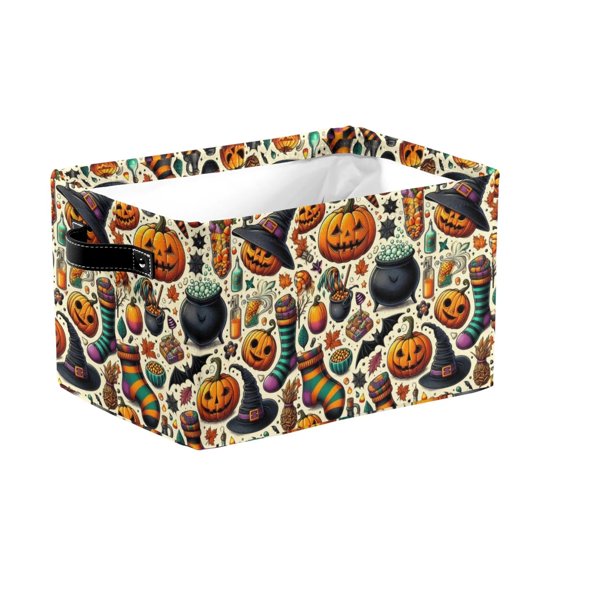 Custom Portable Cloth Tabletop Folding Box Storage Baskets Storage Basket Collapsible for Cloths Storage Organizer Basket