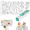 Custom Logo DIY Painting Coloring Poster Customized Children's Drawing Graffiti Rolls Color Filling Paper Customized Color
