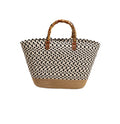 Wholesale 2024 Fashion Large Capacity Women's Straw Tote Bag with Woven Handle Purses Summer Beach Handbag Letter Decoration