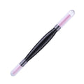 New Nail Cuticle Remover Pen Stick Nail Cleaning Pusher Pen With Quartz Stone Plastic Handle Manicure Cuticle Nail Pusher