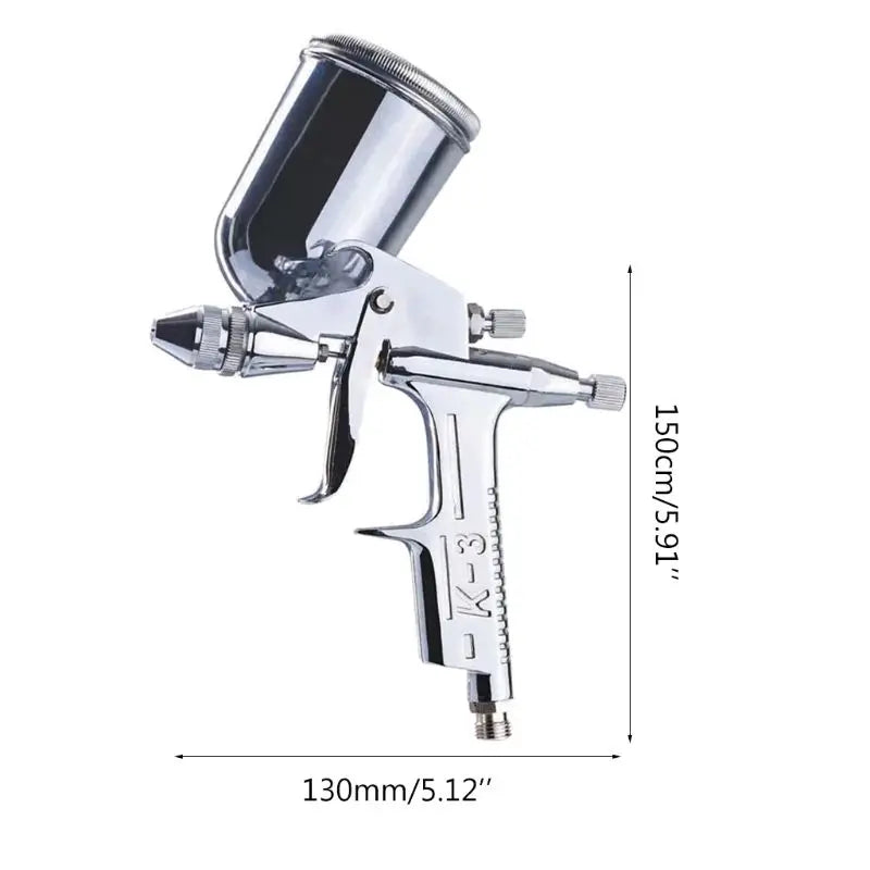 K-3 Pneumatic Paint Spray Gun  Nozzle Professional Power Tool Mini Airbrush Sprayer for Car