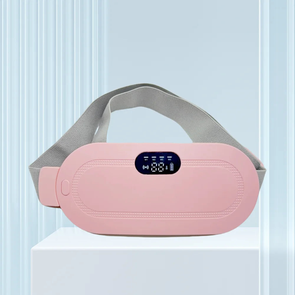 Relief Period Cramps Pain Warm Palace Belt Smart Menstrual Heating Massage Electric Period Cramp Menstrual Heating Belt