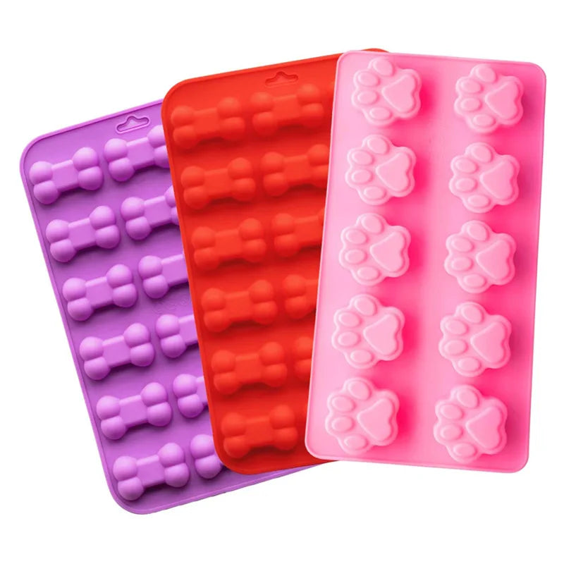 LFGB Approved Reusable Silicone Mold Dog Treat Silicone Mold Dog Silicone Mold for Dog Treats