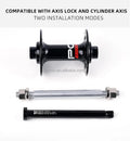 POLSO FH010 Both Support M12 Thru Axle and M9 Axle Single Speed 120*10mm 100*9mm 100*12mm Fixie Bike HUB