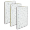Sound-absorbing Mineral Fiber Ceiling Board 15mm Thickness 60x60cm Acoustic Ceiling Tile Fissured Design for Office Builds