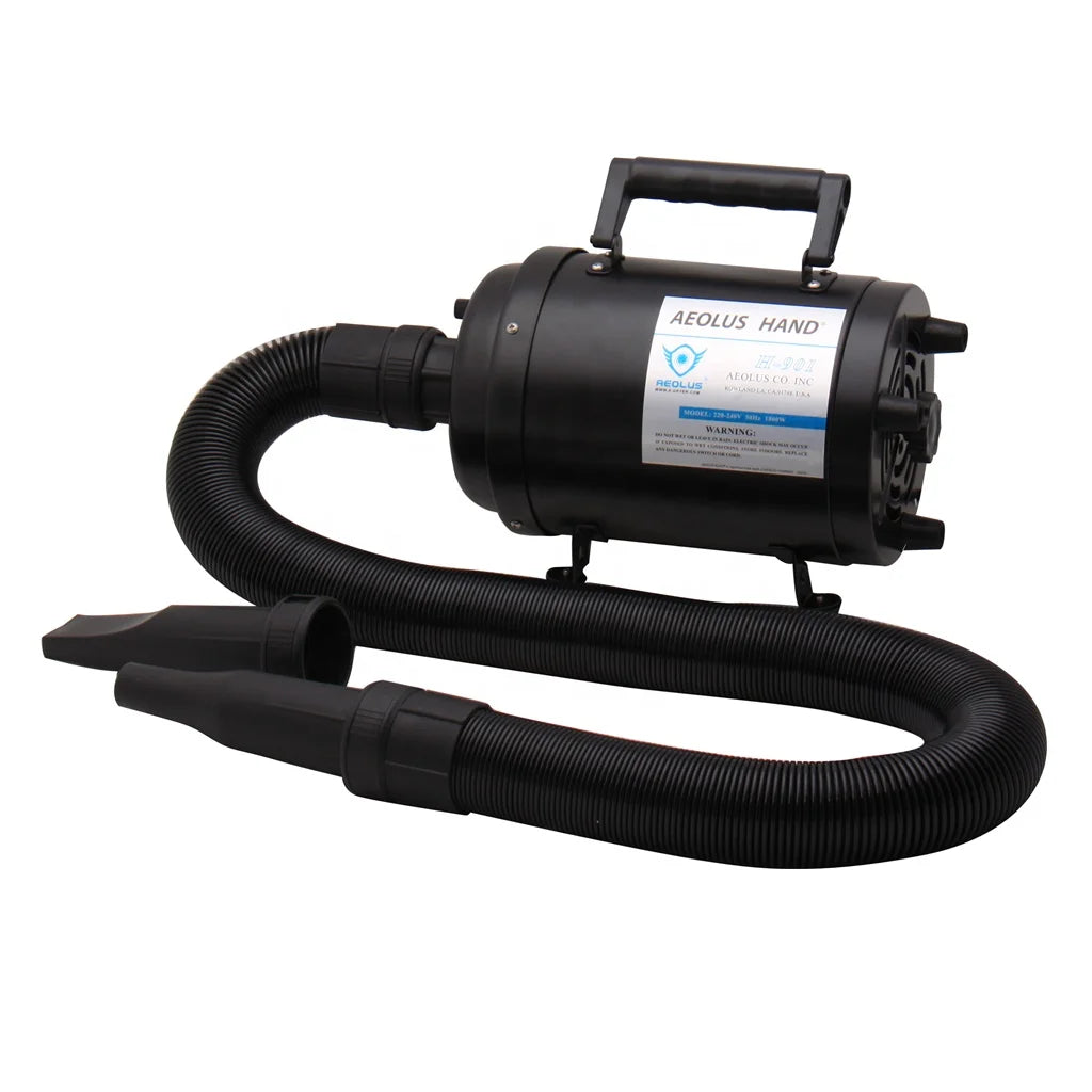 Dogs Dryer Grooming Blower Adjustable Hot air Wind Speed 1800W Dog Dryer Low Noise Pet Hair Blowing Portable Factory Pets Dryer