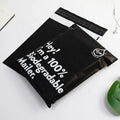 Customized Design Mailing Bag Durable Degradable Material Polybag Printed Logo Custom Size Clothing Accessories Garment Labels