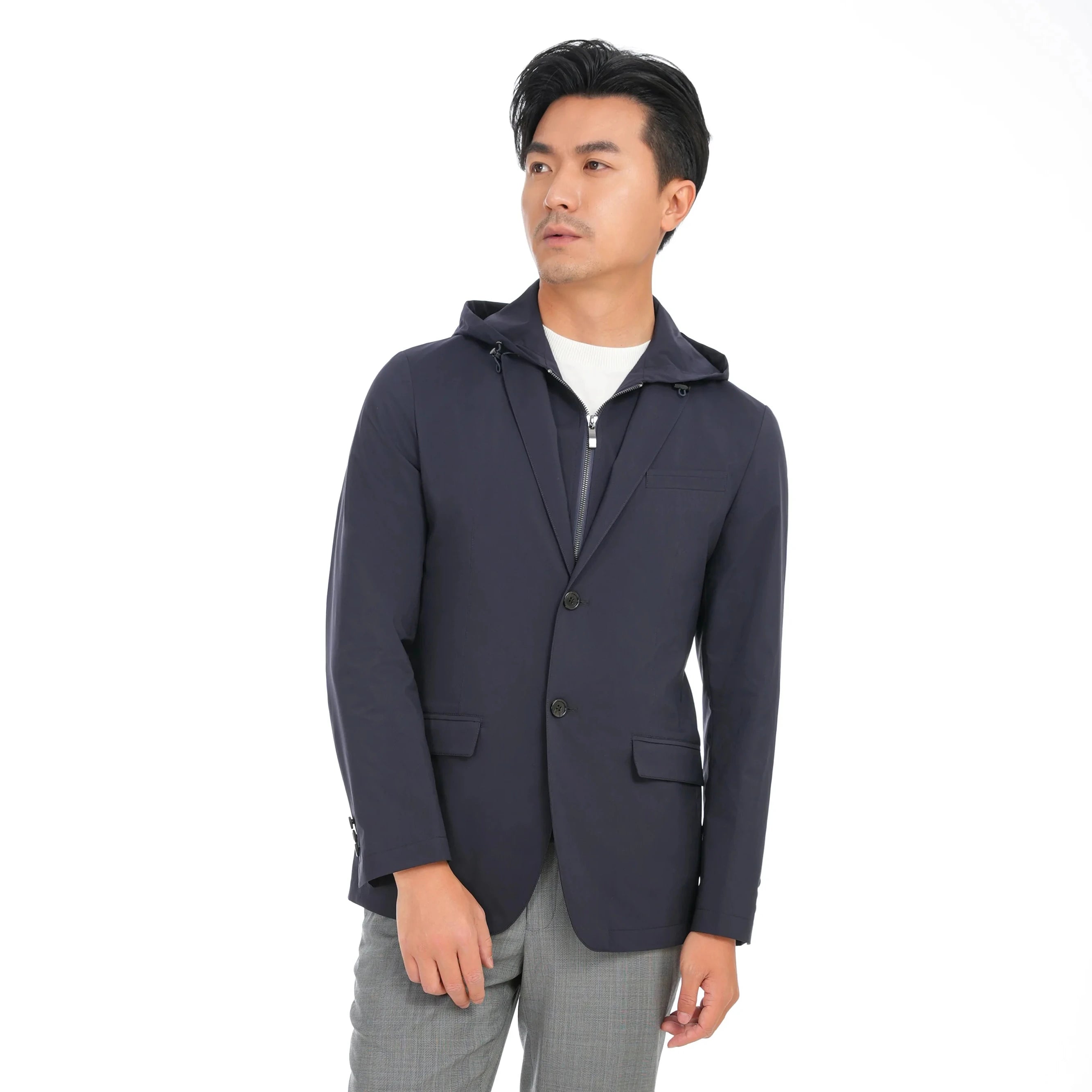2023 Bosha Custom Men's Blazers Royal Blue Single Breasted Closure Breathable and Anti-Shrink Coat Pant Design
