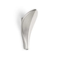 Ready to Ship Modern Design Leaf Wall Hook Wall Mounted Hook Zinc Alloy Brushed Nickel Plated Anti-Rust Coat Hook Hanging Cloth