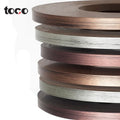 Toco Gold Furniture Meta Countertop Foshan Plastic Pvc Used High Gloss Pvc Edge Banding Tape Various Color