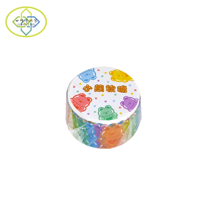 Hot Sale Washi Paper Tape Korean Kawaii Sticker Journal Scrapbooking Die Cut Washi Tape