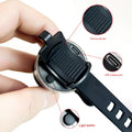 Multifunctional Compass Bell Pure Copper Bicycle Accessories for Mountain Biking Cross-Border Cycling Gear Colorful Charging