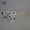 Teenyoun Ultra-Light Pure Titanium 9G Literary Small Exquisite Glasses Frame Male Retro Box Type With Myopia Eyewear
