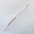 High Quality Chinese Transverse Flute Open-Hole Design Silver Plated Metal Instrument at Factory Price