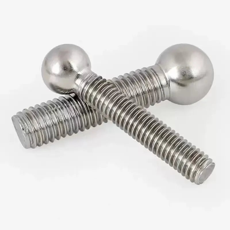 304 Stainless Steel Ball Head Screw Remote Controlled Parts Stud Bolt for Panel Solar Fixation M3 M4 M5 M6 M8 M10