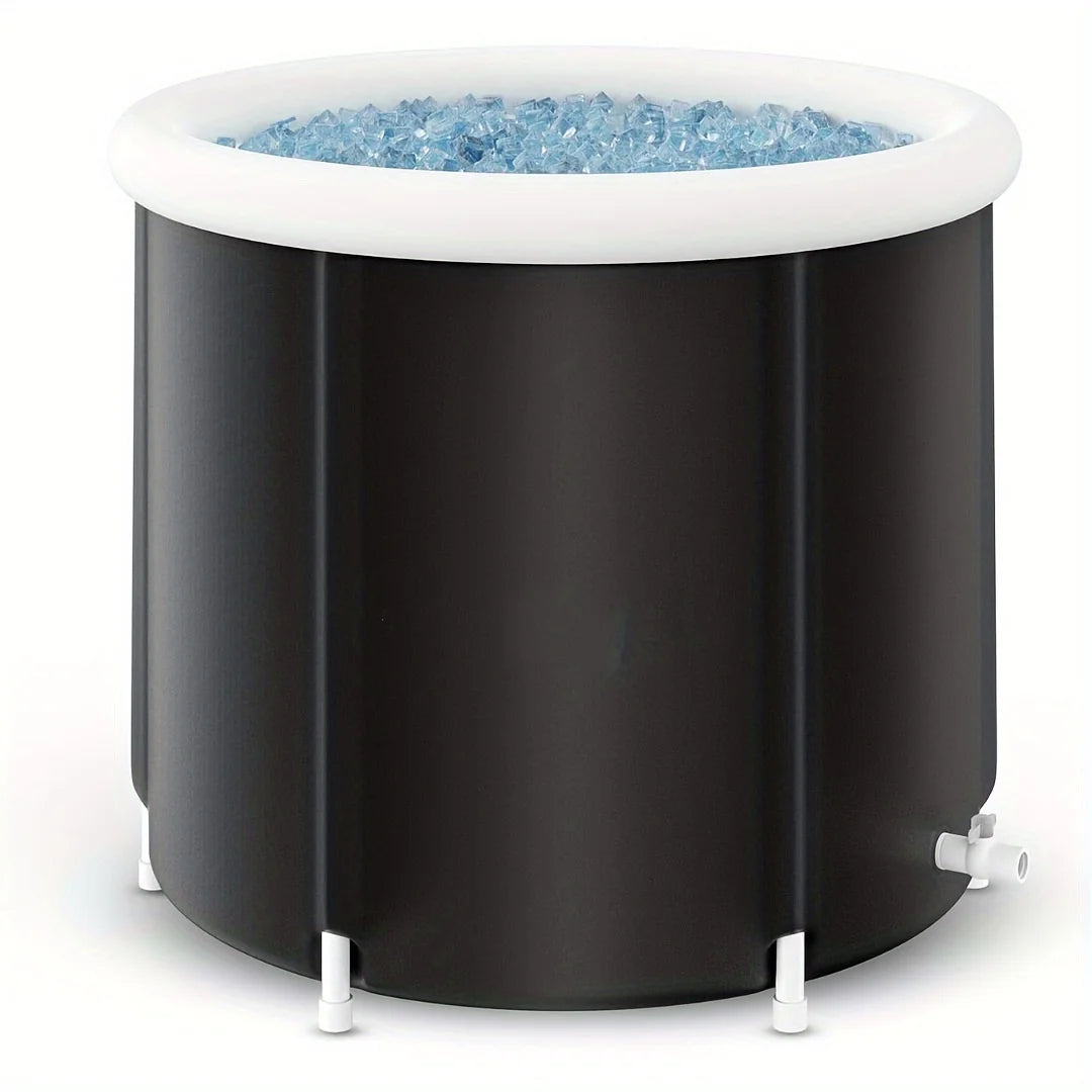OEM Logo Inflatable Ice Bathtub for Adults Portable Outdoor Pvc Foldable Ice Bath Athletes Portable Ice Bathtub